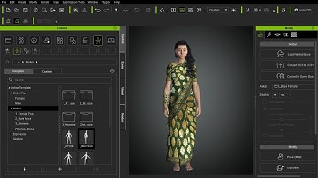 Character Creator to Marvelous Designer Cloth modeling Live Online Class | Cloth physic tutorial