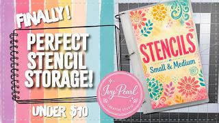 This $10 Hack Fixed My Stencil Storage!