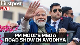 PM Modi LIVE: PM Modi Holds Roadshow in Ayodhya, Uttar Pradesh | India Elections 2024