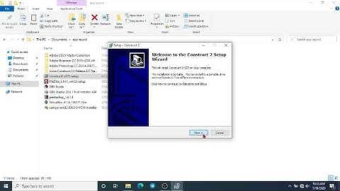 Install Construct 2 versi r227 di Windows 10