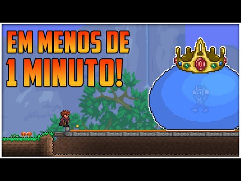 Aprenda a derrotar o Olho de Cthulhu e King Slime de Mago Tutorial! #t