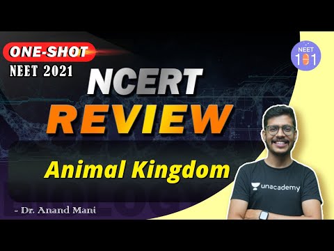Animal Kingdom | NCERT Review | NEET 2021 | Dr. Anand Mani