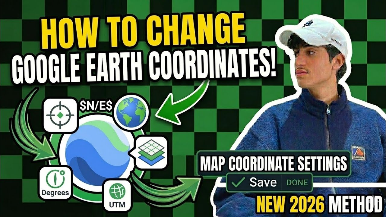 How to Change Coordinates in Google Earth (2026) | Decimal to Degrees ...