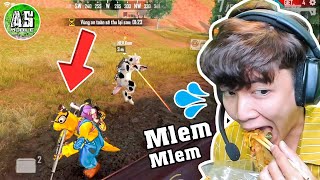 [Free Fire] Ăn Bánh Tráng Trên Livestream Bỏ Đồng Đội !!| AS Mobile