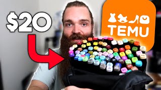 Temu Art Supplies | Is it WORTH IT?