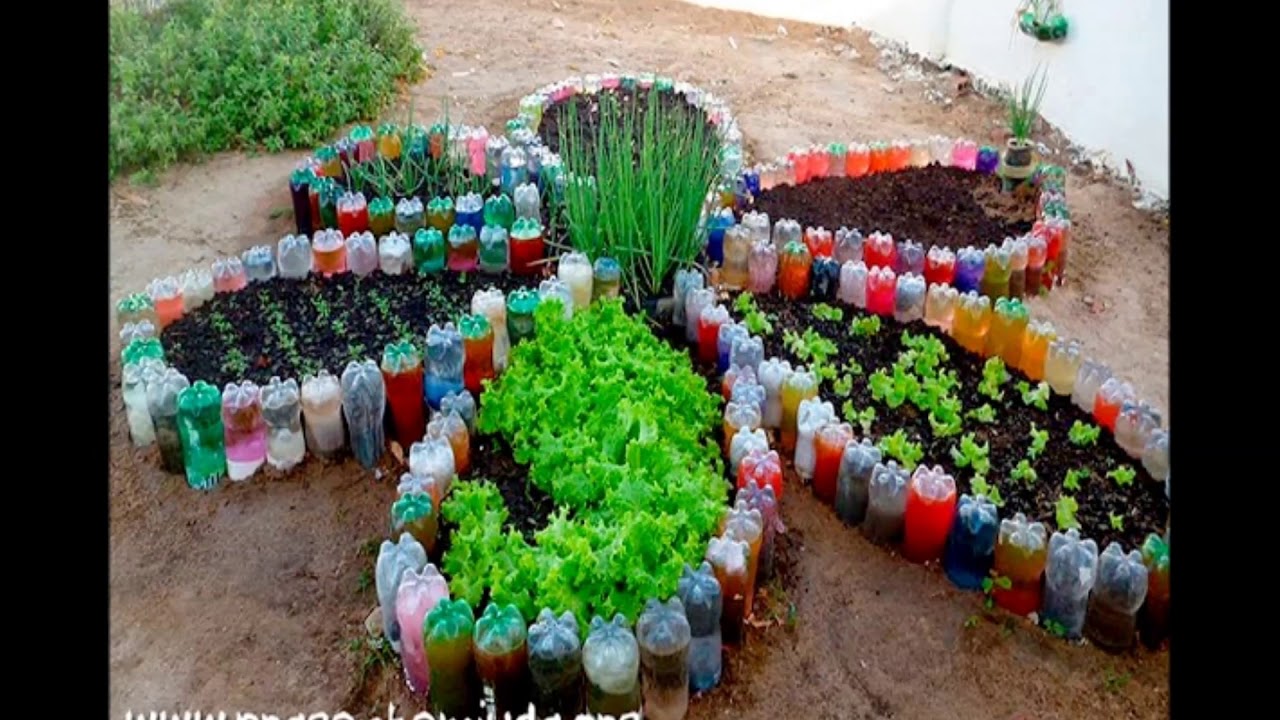 Búho desconectado Brutal Cómo hacer huerta con botella pet - Ideas Creativas - 2ª Temporada - EP 4 -  Pet bottle garden - YouTube