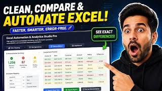 STOP WASTING HOURS! 🚀 Automate Excel Reconciliation