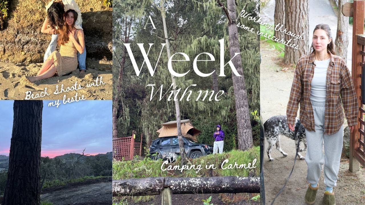 Valentines shenanigans, Beach Photoshoots and Camping Adventures | Weekly Vlog