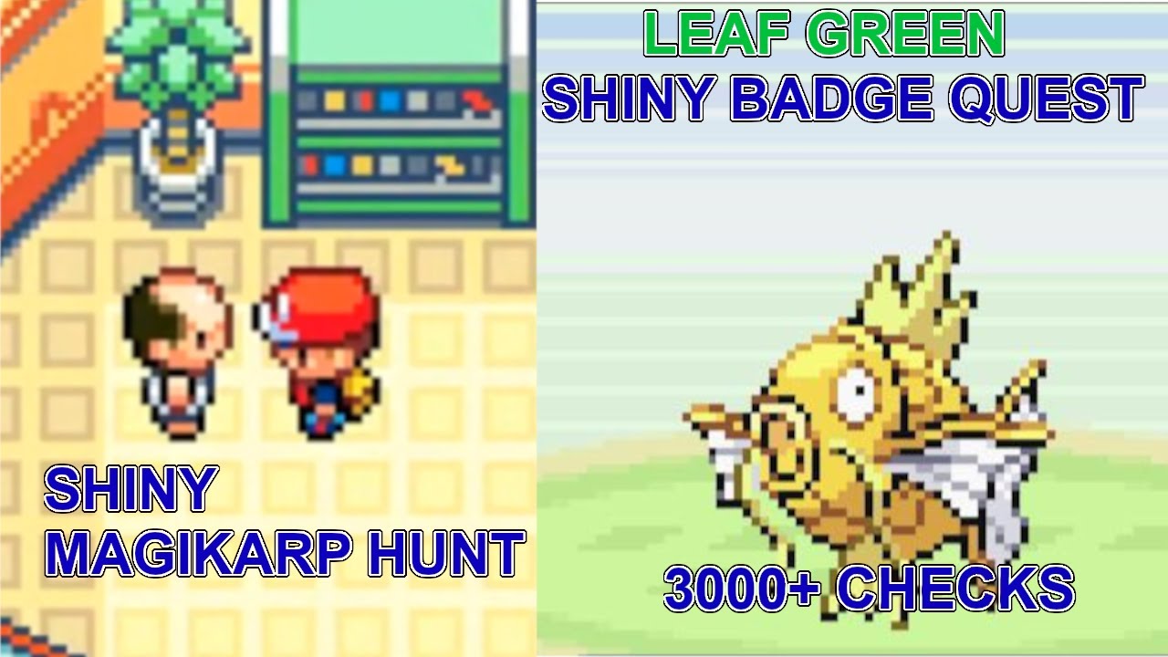 Shiny Magikarp Hunt 3000+ Shiny Badge Quest