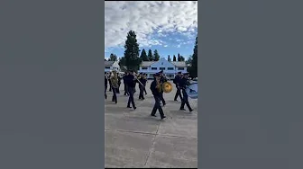 banda Militar de Música "Teniente Manuel Félix Origone" de la V Brigada Aérea. Año 2024.