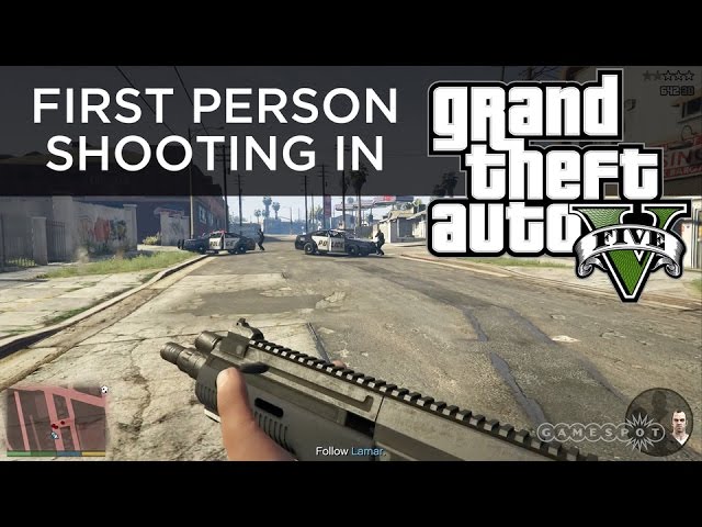 How To Get First Person Mode In GTA 5 on the PS3