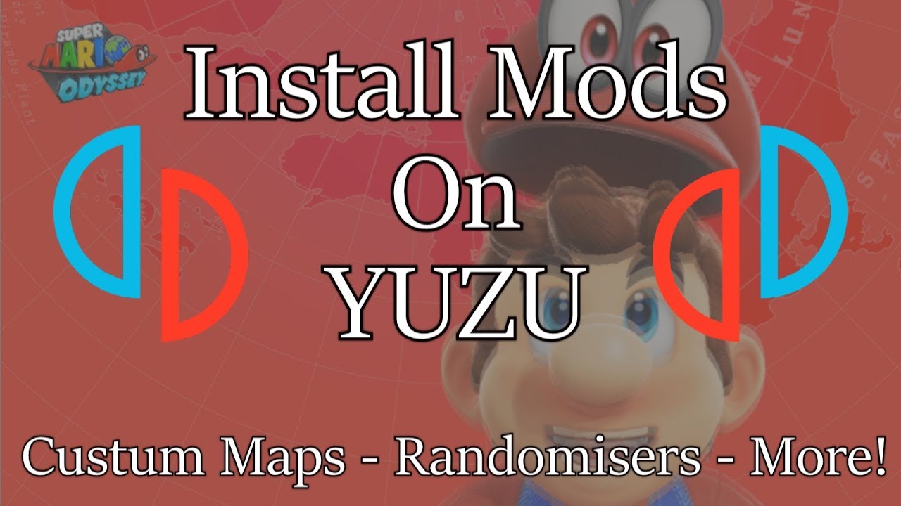 Install Mods On Yuzu Easy Custom Maps Randomisers Mods Youtube