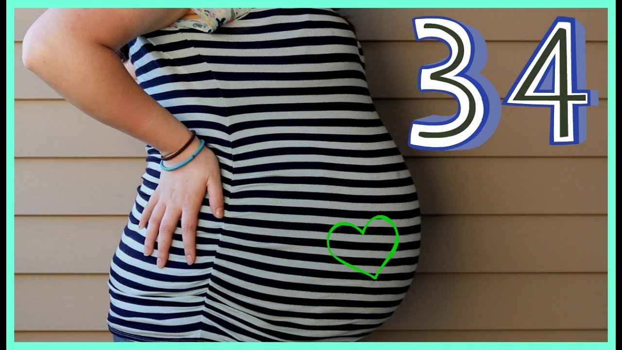 I Peed my Pants! 34 Week Pregnancy Update YouTube
