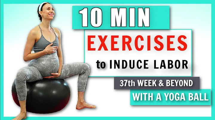 10 min Birthing / Yoga Ball Exercises to NATURALLY...