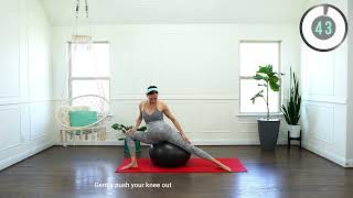 10 min Birthing / Yoga Ball Exercises to NATURALLY INDUCE LABOR I How to Help Labor Progress at home