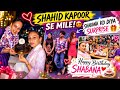 Shabana Rone Lagi Apna Aisa Birthday celebrate Kar Ke 🥹 | Shahid Kapoor Se Mulakaat❤️