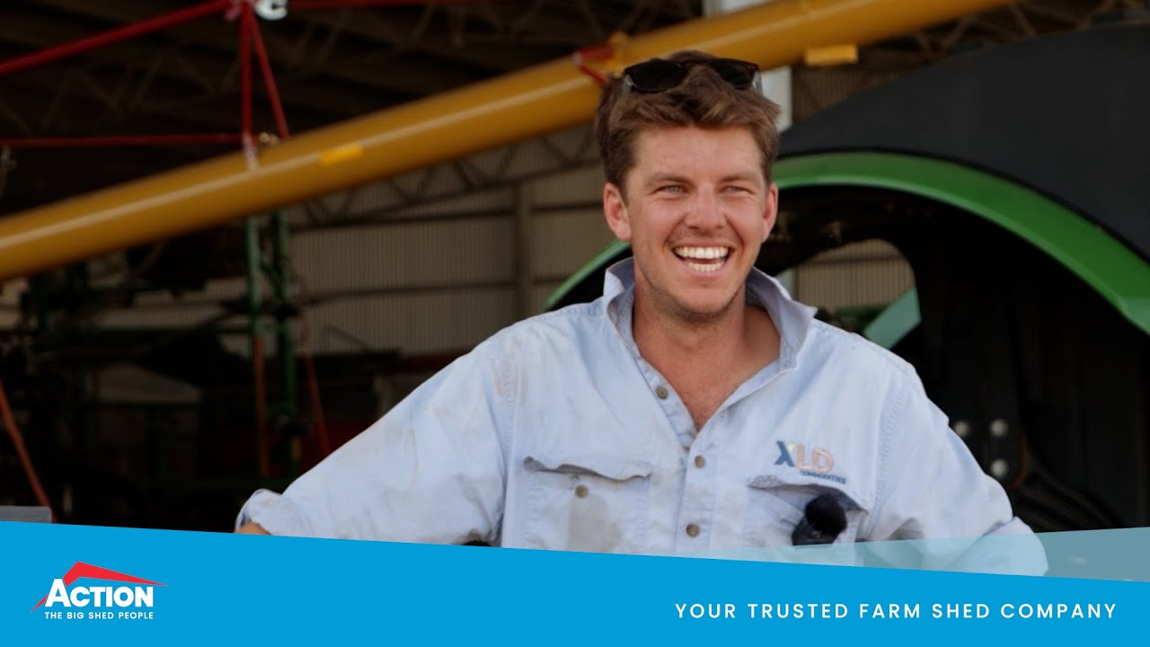 How This Farm Solved Machinery Storage Issues with a Custom Shed Build! - Ben Seamer | Momala Farms