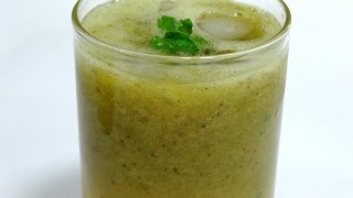 Aam Panna Recipe-Raw Mango Juice-Kairi Panha-Green Mango Drink-Indian Healthy Summer Drink