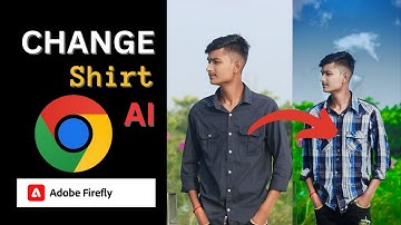 How to Change Clothes in Photo with AI || Change Clothes Using AI in One Click || Adobe Firefly A