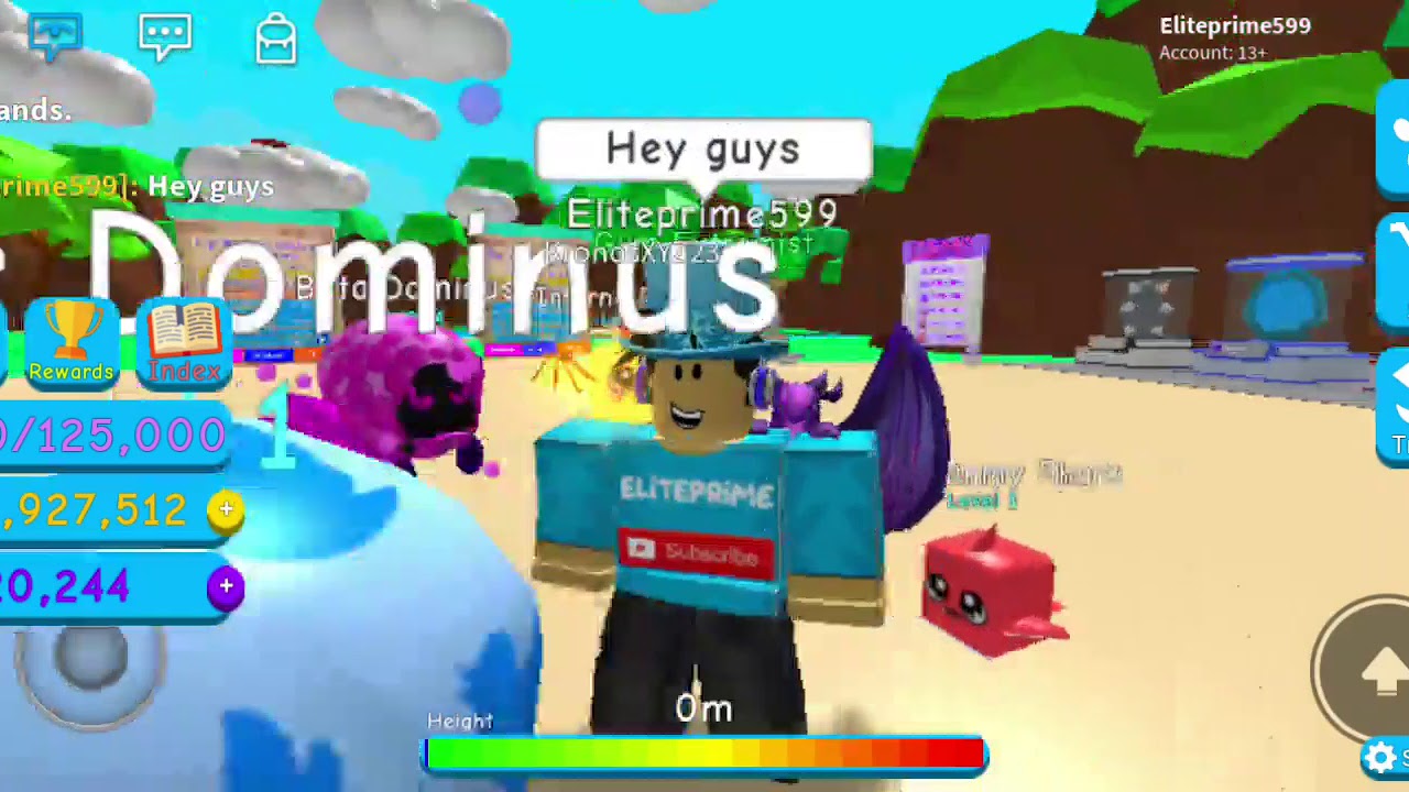 how-to-get-the-twitter-dominus-roblox-bubble-gum-simulator-youtube