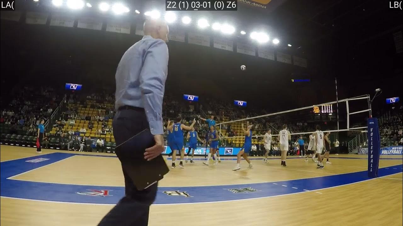 LONG BEACH at UCLA (1) SEMIFINALS NCAA Men's Volleyball Bench