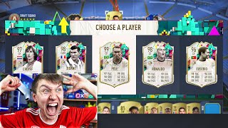 195 RATED!! *NEW* LEVEL UP ICONS FUT DRAFT!! (FIFA 23)