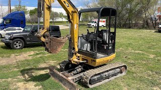 2019 Cat 302.7D Mini Excavator Operations Video