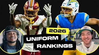 NFL Primary Uniform Rankings 2026 with Zach Cohen Net Worth