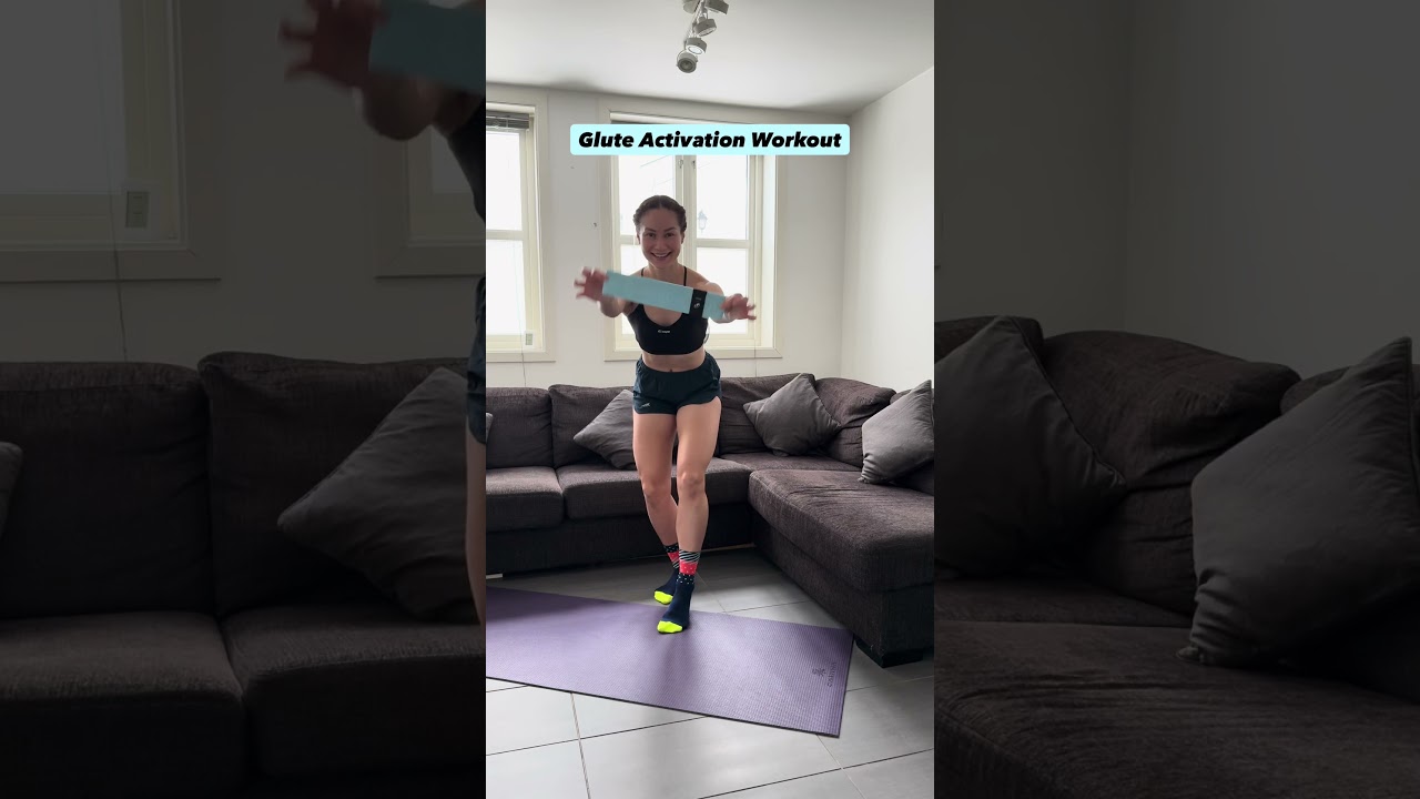 Glute Activation Workout 🍑🔥#strengthforrunners