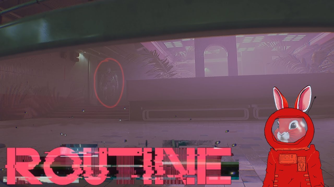 RETRO LOOKING HORROR GAME IN SPACE! | ROUTINE (Chapter 2) - YouTube