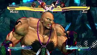 Street Fighter X Tekken (PlayStation 3) Arcade as King & Marduk