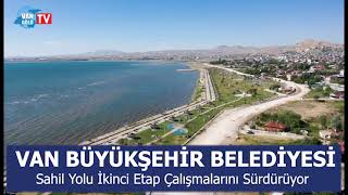 Sahi̇l Yolu’nun İki̇nci̇ Etabinda Çalişmalar Sürüyor