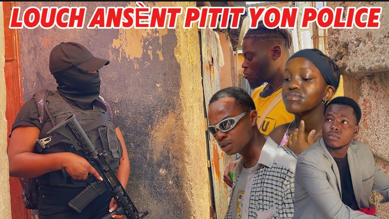 GADE SA YON POLICE👮🏿‍♂️FÈ LOUCH IZ POU PITIT LI😂