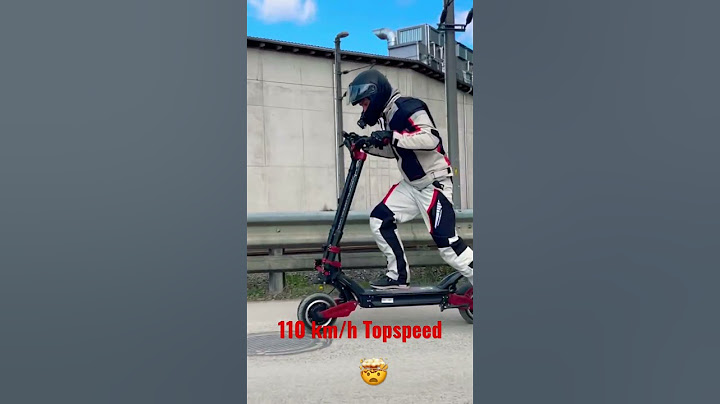 100 km/h with an eScooter 😳🔥 60mp/h 🚀