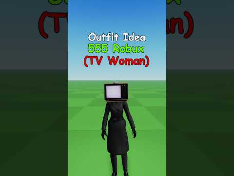 Making Roblox Skibidi Toilet Tv-Woman Outfit Idea