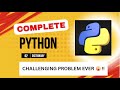 Dictionary in Python Complete Guide Challenging Problem Ever 😮 !!!