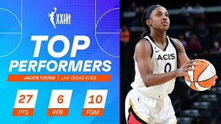Jackie Young Scores Career-High 27 PTS (May 26, 2021)