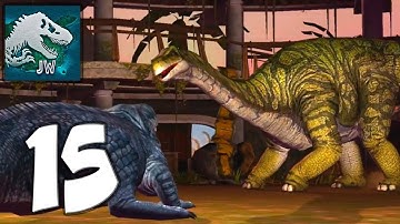 Jurassic World: The Game - Mobile Gameplay Walkthrough Part 15 (iOS, Android)