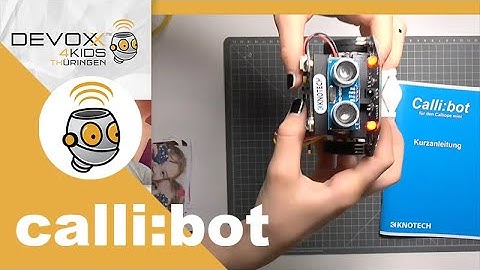 Wie baut man einen Calliope Mini Roboter - Calli:bot, Open-Roberta