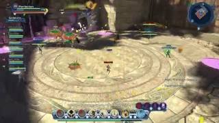 DCUO - Olympus Elite - Last Boss - Solo Heal