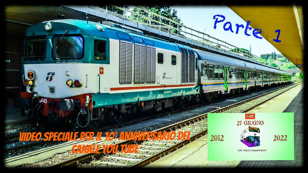 [Speciale 10° Anniversario del Canale] I treni della linea Empoli - Siena,  Parte 1 Siena.