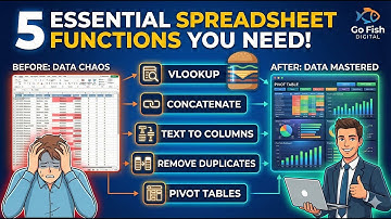5 Essential Excel Functions