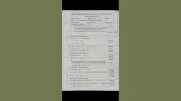 M2 Question Paper DBATU #youtubeshorts  #dbatu #Engineeringmath2 # m2