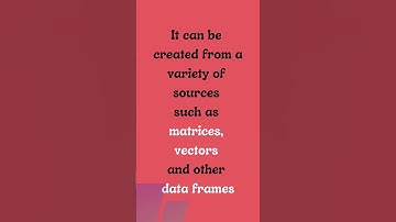 How to create a data frame in R programming