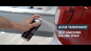 Aesub Transparent Self-Vanishing Dulling Spray For Full Color 3D Scanning