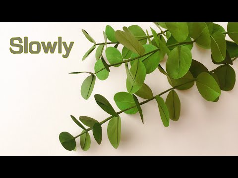 ABC TV | Cara Membuat Kertas Daun Eucalyptus Dengan Bentuk Punch (Perlahan) - Craft Tutorial