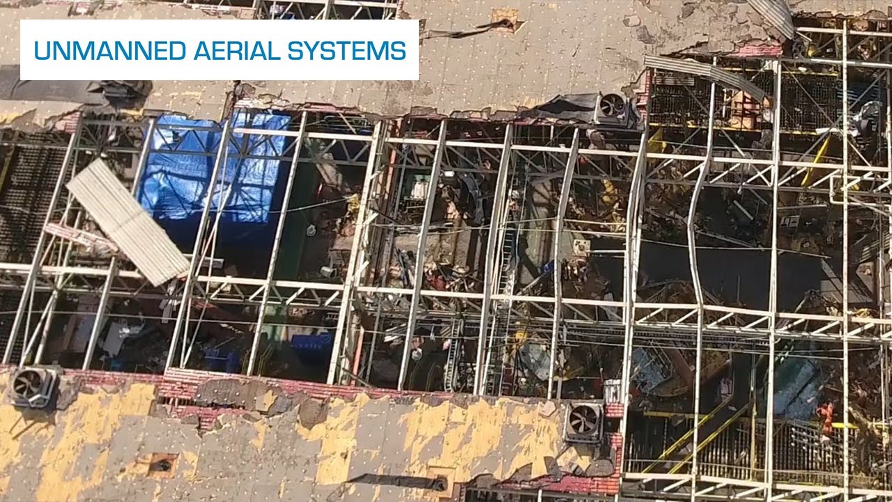 3D Model from Drone Tornado Damage Inspection - YouTube