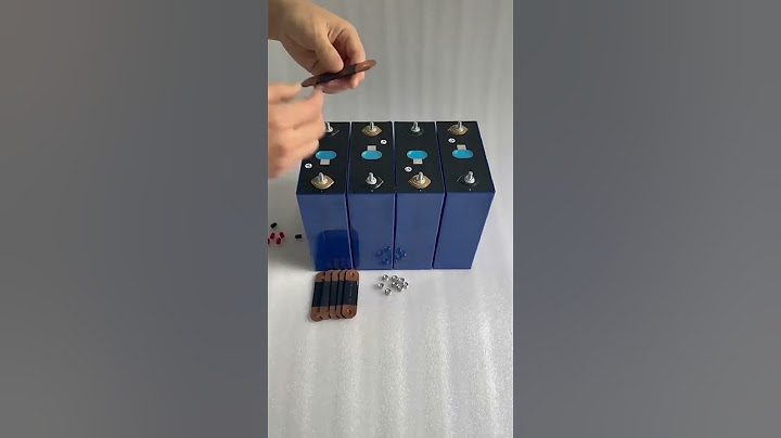 How to install 12v 280ah battery pack(EVE LF280K,3.2V 280AH Lifepo4 Battery,free busbar as gift）