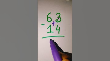 Substract method 🤓#shorts #shortsfeed #maths #mathstricks #foryou #viralvideo #trending #mathematic
