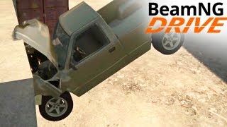 ◢BeamNG DRIVE Gameplay Alpha Part 6 - Crashing at SEA - Soft-Body Physics screenshot 5